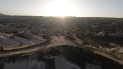 Cappadocia at sunrise Video stock 254378482