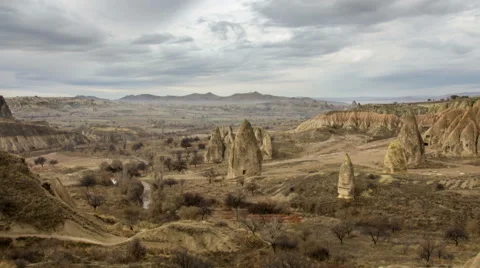 Cappadocia zoom-out timelapse Video stock 59025834