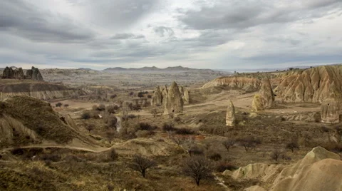 Cappadocia zoom-in timelapse Video stock 66002003