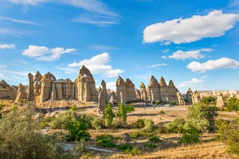 Cappadocian mountain range Foto stock
