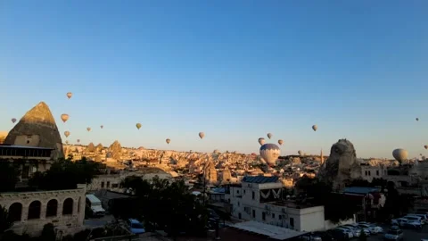 Cappadokia timelapse 库存影片 238763007