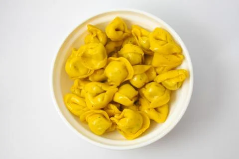 Cappelletti into the pot Stock Photos