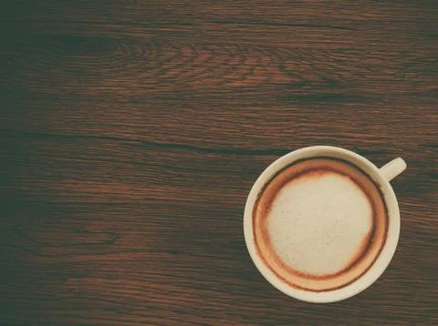 Cappuccino coffee cup Stock Photos