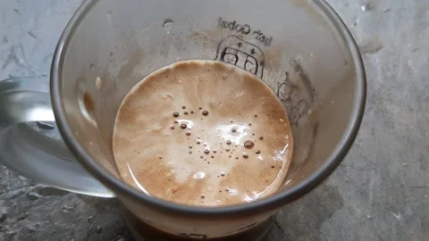 Cappuccino Coffee Video stock 233830924