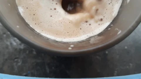 Cappuccino Coffee Process Video stock 237757581