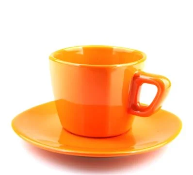 Cappuccino cup Stockfoto's