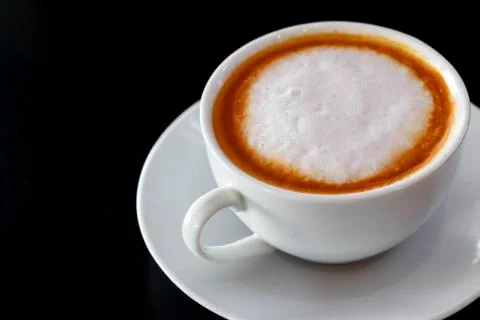 Cappuccino cup Stock Photos