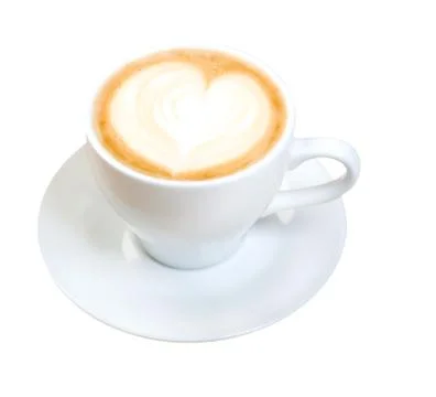Cappuccino cup.coffee Foto stock