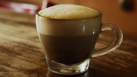 Cappuccino Stock Footage 95436805
