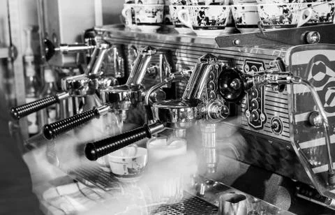 Cappucino Machine Stock Photos