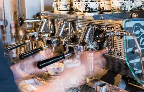 Cappucino Machine Stock Photos