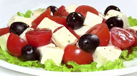 Caprese salad Stock Footage 48787204