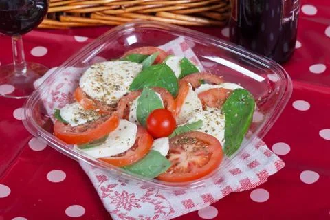 Caprese salad Stock Photos