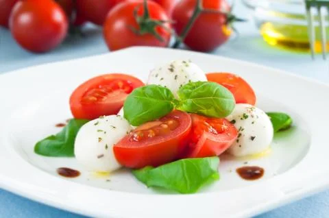 Caprese salad 스톡 사진