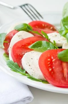 Caprese salad Stock Photos
