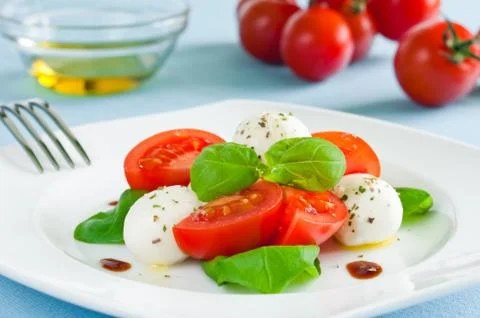 Caprese salad Fotos Stock
