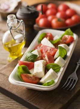 Caprese salad Stock Photos