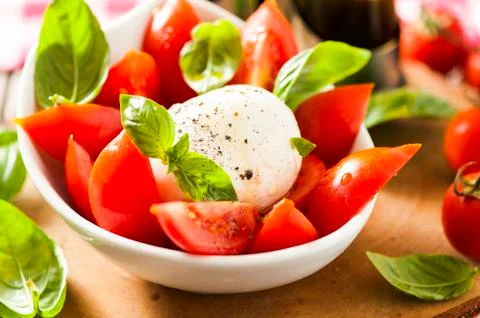 Caprese salad Stock Photos