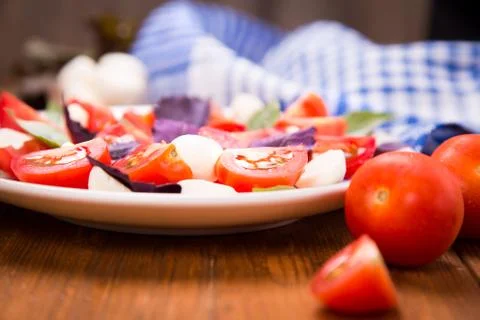 Caprese salad 스톡 사진