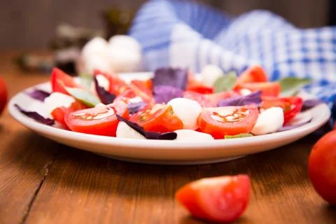 Caprese salad Stock Photos
