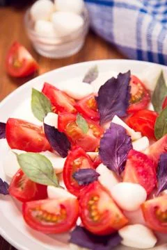 Caprese salad Stock Photos