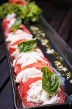 Caprese salad Stock Photos