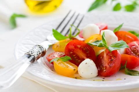 Caprese salad Stock Photos