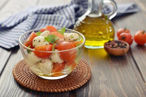 Caprese salad Stock Photos