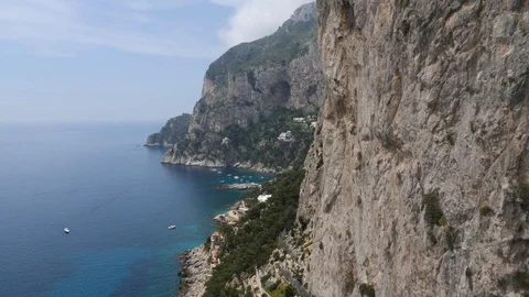 Capri from above Stock Footage 89682324