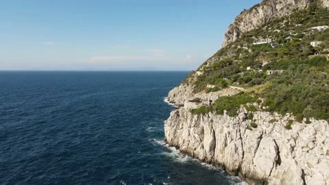 Capri Coastline Stock Footage 150235787