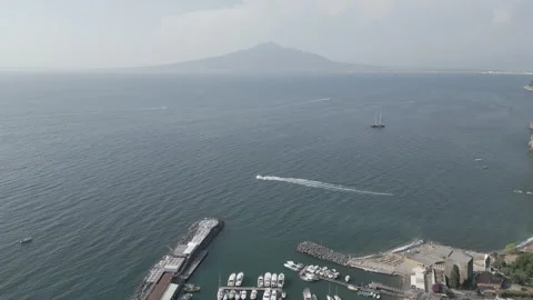 Capri from a distance Stock Footage 312245143