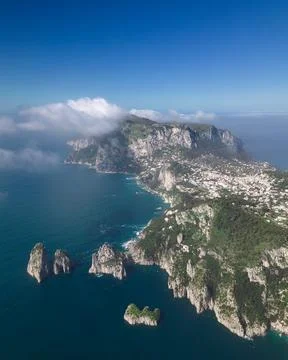 Capri Faraglioni Stock Photos