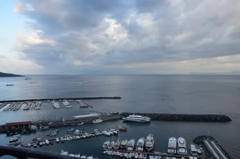 Capri Harbor View Stock Photos