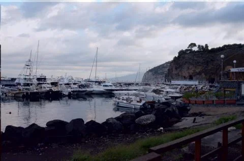 Capri Harbor View Stock Photos