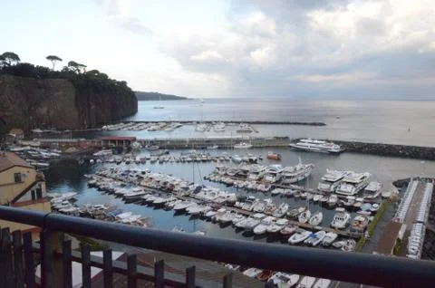 Capri Harbor View Stock Photos