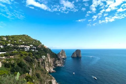 Capri, Italy. Stock Photos