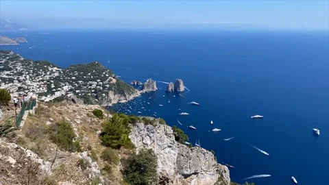 Capri Mountain Timelapse Stock Footage 150251053