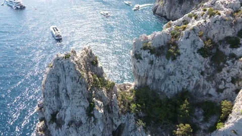 Capri Rocks Stock Footage 150236259