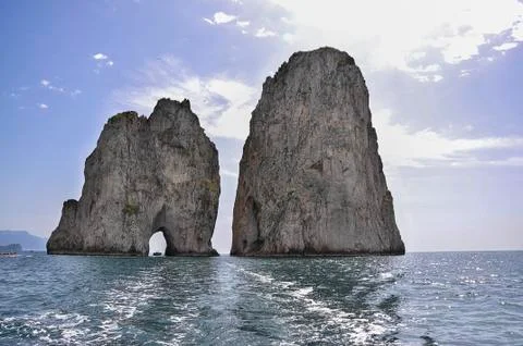 Capri Rocks Stock-Fotos