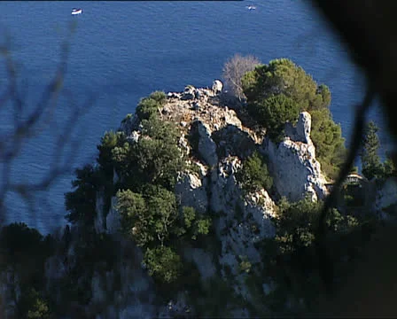 CAPRI sea cliff Video stock 25054448