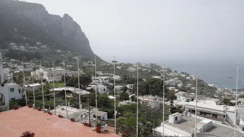 Capri square Stock Footage 128448089