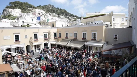 Capri square Video stock 128448295