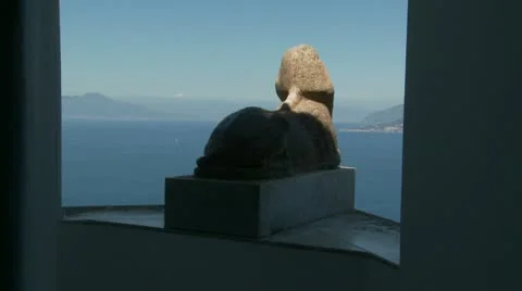 Capri - Villa San Michele. Italy (16) Stock Footage