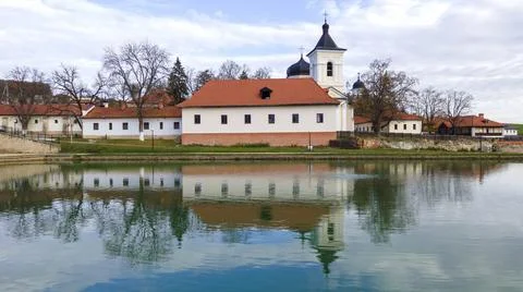 Capriana monastery in Moldova Stock Photos