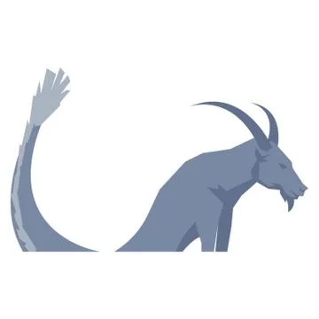 Capricorn 库存插图
