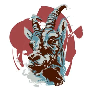 Capricorn Stock Illustration