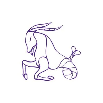 Capricorn Stock Illustration
