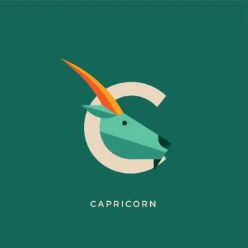 Capricorn 库存插图