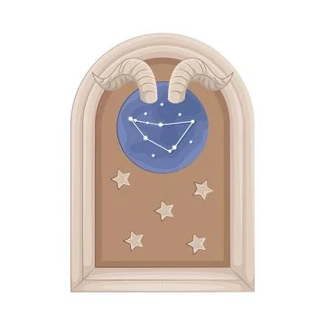 Capricorn Illustration Stock-Illustration