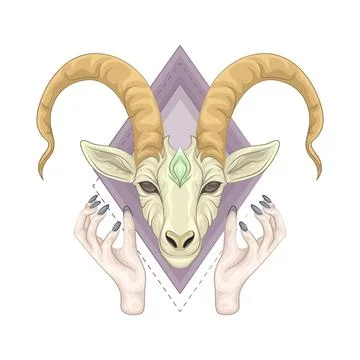 Capricorn Illustration Stock Illustration
